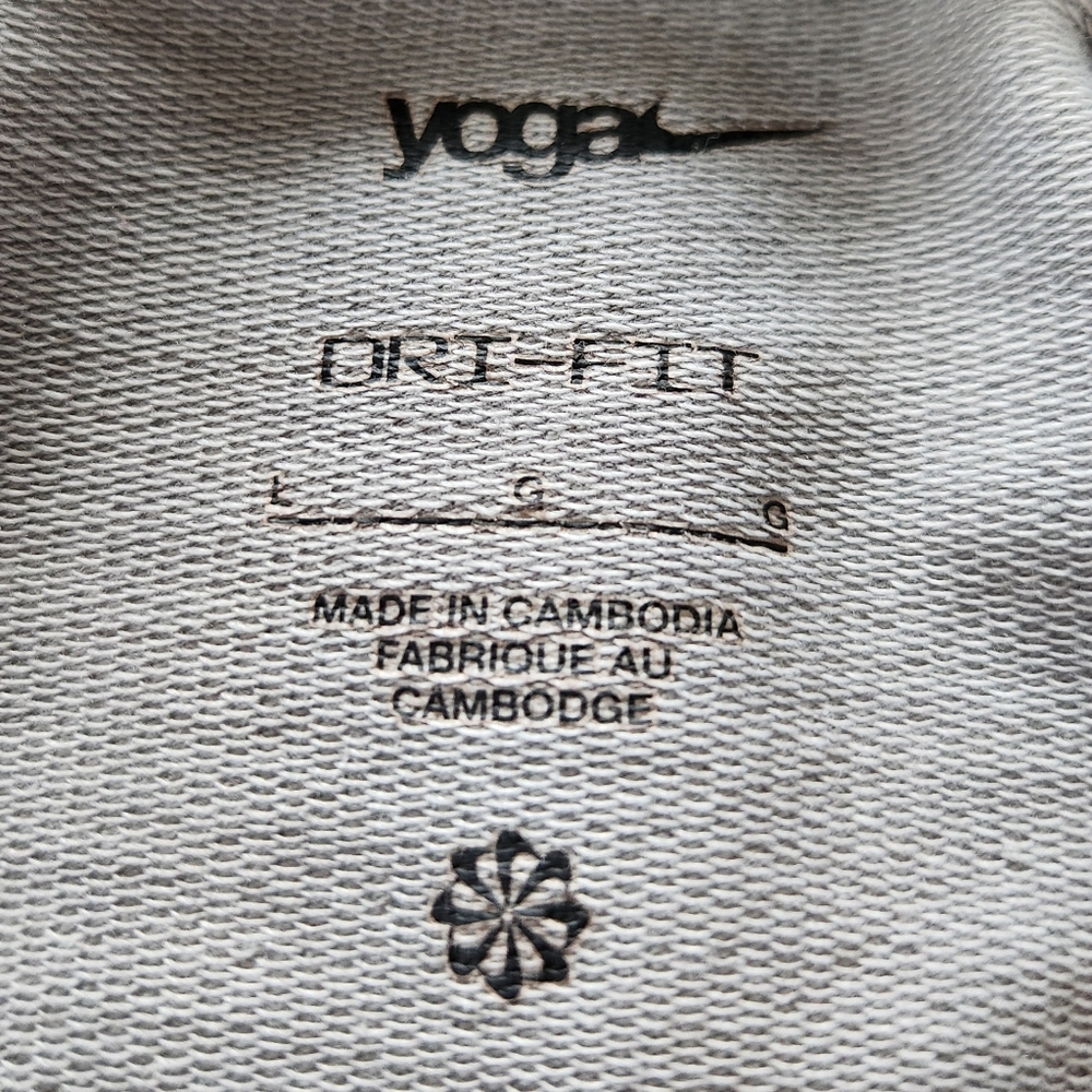 Nike Yoga Dri Fit Oversize Hoodie Particle Grey | Women's Size L - Picture 10 of 12